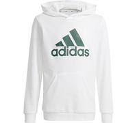 ADIDAS Kinder Kapuzensweat Big Logo Essentials Cotton (IV7325) 176 WHITE/CGREEN