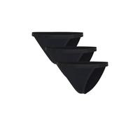 Slip ADIDAS ORIGINALS "Slip Sport Active Essential Bikini Slip 3P 3er Pack", Damen, Gr. S, schwarz, Obermaterial: 95% Baumwolle CO. 5% Elasthan EL., Unterhosen Slip (69966162-S) schwarz