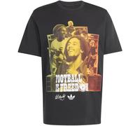 adidas Bob Marley OG Tee Schwarz in Größe L