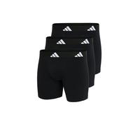 adidas Boxer Brief (3PK) - Active Flex Cotton - Bequeme Unterwäsche, 000 Black, XL