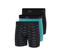 adidas Unterwäsche Boxershorts Brief Active Flex Cotton assorted schwarz/blau Herren - 3 Stück, Größe XL