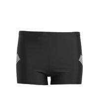 Badehose ADIDAS PERFORMANCE "BB BOXER Y", Kinder, Gr. 140, N-Gr, schwarz, Obermaterial: 78% Polyamid, 22% Elasthan, sportlich, Badehosen (96096760-140) schwarz
