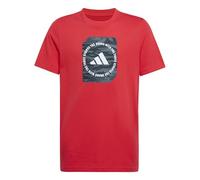 adidas Camo Box T-Shirt Jungen JM8233 - pure ruby 128