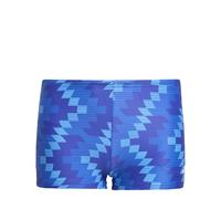 adidas Boy's Football Inspired Graphic Swim Boxer Kids, Lucid Blue, 9-10 Years