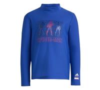 adidas Boy's Marvel Spider-Man Rashguard, Team royal Blue, 7-8 Years