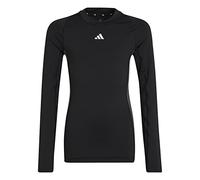 adidas Boys T-Shirt (Long Sleeve) B Tf Ls Tee, Black/Grey Six, HG2052, 128