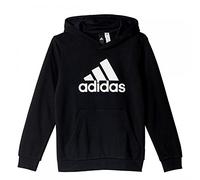 adidas BP8779, Sweatshirt mit Kapuze für Kinder, Kinder, Yb Logo Hood, Black (schwarz)