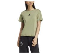 Adidas T-Shirt Damen Signature Graphic Print (IY1459) – Tent Green – Größe S