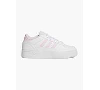 Sneaker ADIDAS SPORTSWEAR "TURNAROUND", Gr. 41, weiß (cloud weiß, clear pink, cloud weiß), Leder, Synthetik, sportlich, Schuhe (24830527-41) cloud weiß, clear pink, cloud weiß