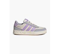 Sneaker ADIDAS SPORTSWEAR "BREAKBASE E KIDS", Gr. 36, wonder weiß, powder plum, glory grau, Textil, Synthetik, sportlich, Schuhe (20532657-36) wonder weiß, powder plum, glory grau