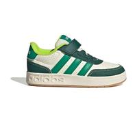 Adidas Breakbase Sportschuhe EU 33 Off White / Collegiate Green / Court Green