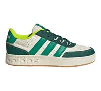 adidas Breakbase Sneaker Kinder JP9930 - off white/collegiate green/court green 36 2/3