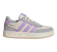 Sneaker ADIDAS SPORTSWEAR "BREAKBASE E KIDS", Gr. 38,5, wonder weiß, powder plum, glory grau, Textil, Synthetik, sportlich, Schuhe (20532657-38,5) wonder weiß, powder plum, glory grau