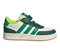 adidas Breakbase Sneaker Kinder JR0206 - off white/collegiate green/court green 30.5