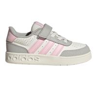 Sneaker ADIDAS SPORTSWEAR "BREAKBASE KIDS", Mädchen, Gr. 32, rosa (core weiß, clear pink, grau two), Synthetik, Schuhe Sneaker, für Kinder & Jugendliche (48488808-32) core weiß, clear pink, grau two