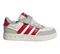 adidas Breakbase Sneaker mit Klettverschluss Kinder KJ9594 - core white/team victory red/grey two 31