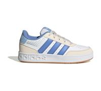 Sneaker ADIDAS SPORTSWEAR "BREAKBASE E KIDS", Gr. 36, cloud weiß, blau fusion, glow blau, Textil, Synthetik, sportlich, Schuhe (21490436-36) cloud weiß, blau fusion, glow blau