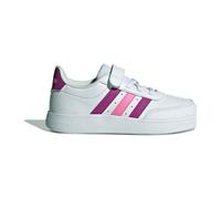 adidas BREAKNET 2.0 Shoes Children Schuhe, Cloud White/Lucid Fuchsia/Beam pink, 30 EU