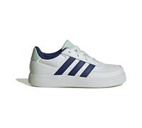 adidas Breaknet Lifestyle Court Lace Shoes Tennisschuhe, Cloud White Semi Lucid Blue Halo Mint, 30.5 EU