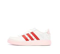 adidas Breaknet 2.0 K Schuhe Unisex-Kinder, Cloud White/Better Scarlet/Clear Pink, 37 1/3 EU