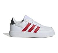 adidas Breaknet Court Lace Sneaker Kinder JH6677 - cloud white/better scarlet/carbon 34
