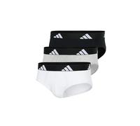 adidas 3P Active Flex Cotton Brief 314 Weiß/Grau Baumwolle Small Herren