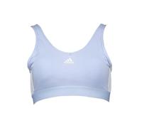 adidas Bustier "3S" in Hellblau - Größe S | Damen Bhs