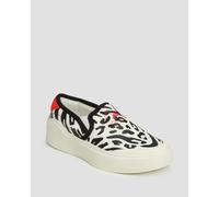 Adidas By Stella Mccartney Asmc Court Slip On Schuhe Hp3210-offwhtecoreblackburntcayenne Print;Weiß 41