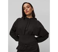 Adidas By Stella Mccartney Crop Damen-sweatshirt In Schwarz Jg1543-black Schwarz S