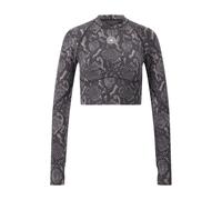 Adidas By Stella Mccartney - Cropped Langarm-Shirt - Größe M - grau