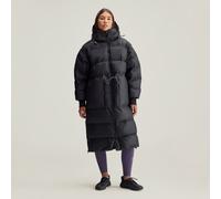 adidas by Stella McCartney Long Puffer-Mantel Black L