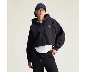 adidas by Stella McCartney Sportswear Cropped Kapuzenjacke Black M