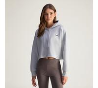 adidas by Stella McCartney Sportswear Cropped Kapuzenjacke Clear Onix XL