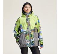 adidas by Stella McCartney TrueNature Earth Collage Rucksack Jacke Bahia Glow / Multicolor XS