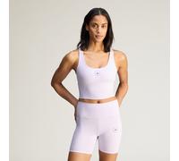 adidas by Stella McCartney Yoga Crop-Top Purple Tint M