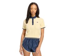 CALI POLOSHIRT, ZOPFMUSTER Warm Vanilla 2XL