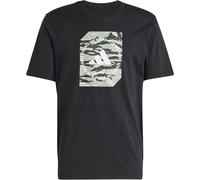 adidas Camo Shape Graphic T-Shirt Herren JI6764 - black XS
