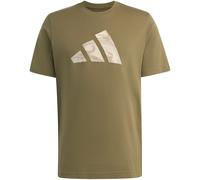 adidas Camo 3-Streifen Graphic T-Shirt Herren KT1685 - olive strata M