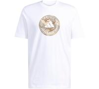Adidas Camo Circle Graphic T-Shirt Herren T-Shirt, weiß 2XL
