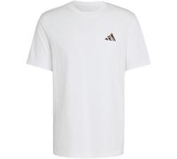 adidas Camo Graphic Embroidered Small Logo T-Shirt Herren KC7157 - white XXL