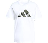 adidas Camo Graphic T-Shirt Damen KB7133 - white XS