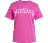adidas CAMO GRAPHIC TEE Damen-T-Shirt, rosa, größe L