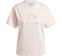 adidas Damen CAMO Graphic Tee, Sandy pink, XS