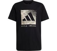 adidas Camo Linear Graphic T-Shirt Kinder JD4643 - black 164