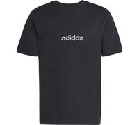 T-Shirt ADIDAS SPORTSWEAR "M C CAMO LIN T", Herren, Gr. L, schwarz, Obermaterial: 100% Baumwolle, sportlich, Kurzarm, Shirts (58668708-L) schwarz