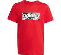 adidas Camo Linear Graphic T-Shirt Jungen JX6868 - better scarlet 152