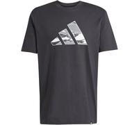 T-Shirt ADIDAS SPORTSWEAR "M CAMO LOGO T", Herren, Gr. XL, schwarz, Obermaterial: 100% Baumwolle, sportlich, Shirts (39172843-XL) schwarz