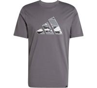 adidas Camo Logo Graphic T-Shirt KA7130 - grey five XL
