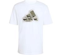 adidas Camo Modern Logo Graphic T-Shirt Herren JZ7493 - white XXL