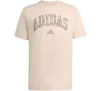 adidas Camo Script Graphic T-Shirt Herren KC7168 - crystal linen XXL